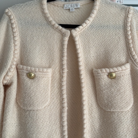 Like New J Crew Odette Lady Sweater Jacket - Picture 4 of 4